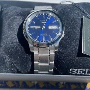 SEIKO 5 SNK793 Blue Dial Stainless Steel Automatic